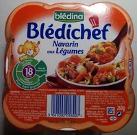 Blédichef Navarin aux Légumes