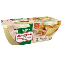 IDEES DE MAMAN BOLS Pommes de Terre Poulet 2x200g Dès 8 Mois