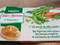 IDEES DE MAMAN BOLS 2x200g 3 Légumes Dès 8 mois