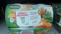 IDEES DE MAMAN BOLS 2x200g Légumes du Jardin Dès 12 mois