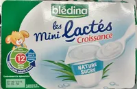 Les Mini Lactés Croissance Nature Sucré