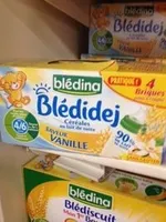 BLEDINA BLEDIDEJ Saveur Vanille 4x250ml Dès 6 Mois