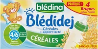 BLEDIDEJ 4x250 ml Céréales Dès 4/6 mois