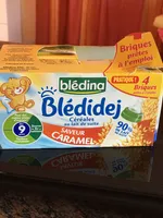 BLEDINA BLEDIDEJ Saveur Caramel 4x250ml Dès 9 Mois