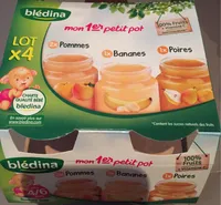 Mon 1er Petit Pot Pomme, Banane, Poire