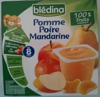 Pommes Poires Mandarines