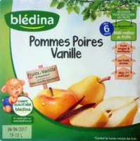 Pommes Poires Vanille