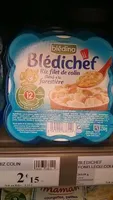 Blédichef Riz filet de colin (lieu) à la forestière