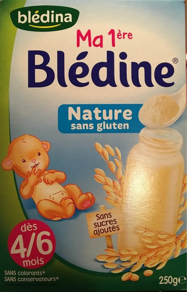 BLEDINA BLEDINE Ma 1ère BLEDINE Nature 250g Dès 4/6 Mois