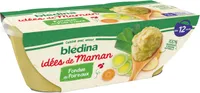IDEES DE MAMAN BOLS 2x200g Fondue de Poireaux Dès 12 mois