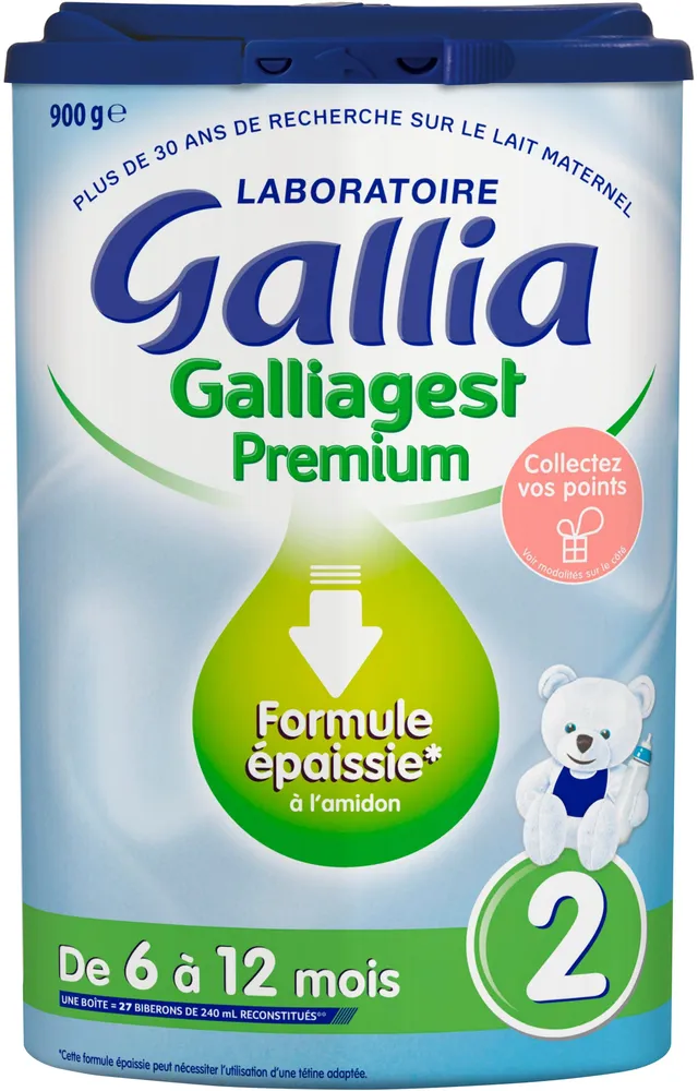 GALLIA GALLIAGEST 2 900 g De 6 à 12 mois