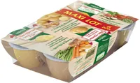IDEES DE MAMAN Pommes de terre Poulet / Haricots verts Carottes Veau / 1 Petits pois à la provençale Dès 8 mois