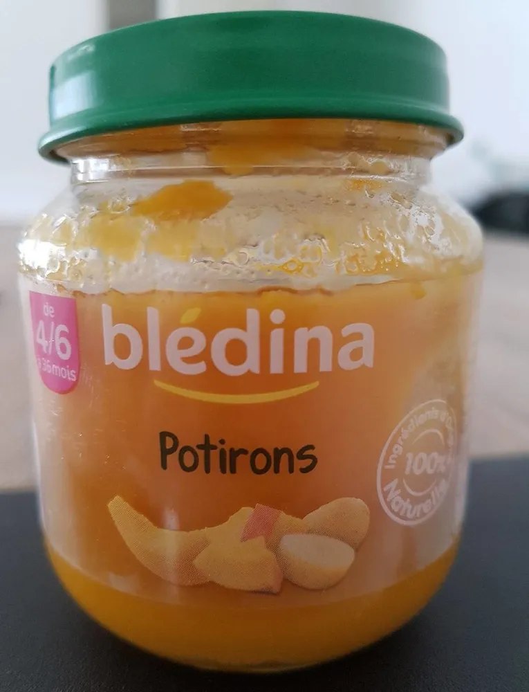 Blédina - Petit Pot Potiron -130GR