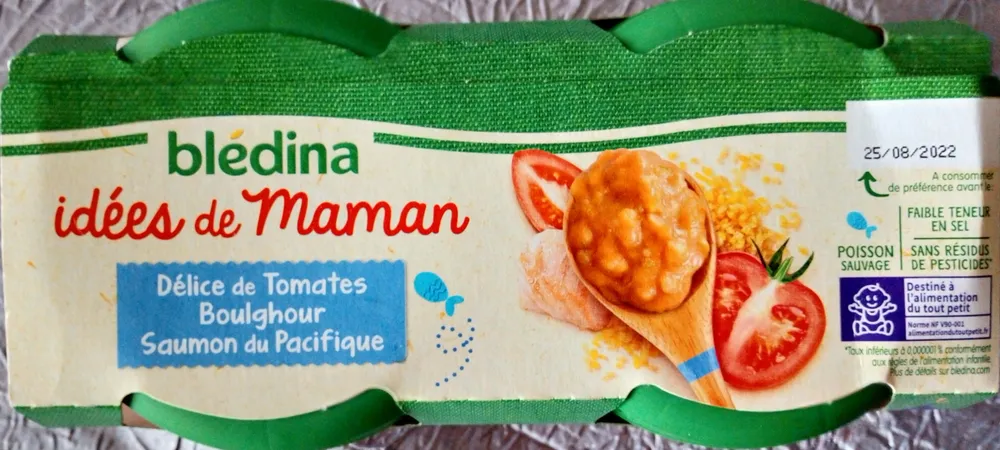 Délice de Tomates, Boulghour, Saumon du Pacifique