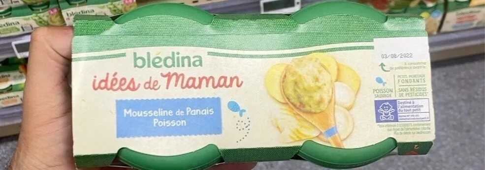 Mousseline de panais poisson