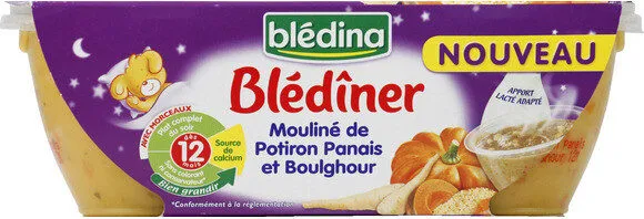 Mouliné de butternut, panais et boulghour dès 12 mois