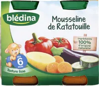 Mousseline de Ratatouille 2x200g