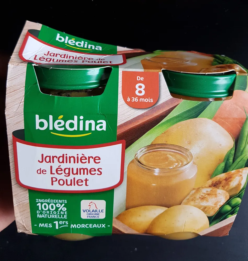 Jardinière de Légumes Poulet 2x200g