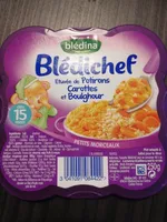 Etuvée de potirons carottes et boulghour, dès 15 mois