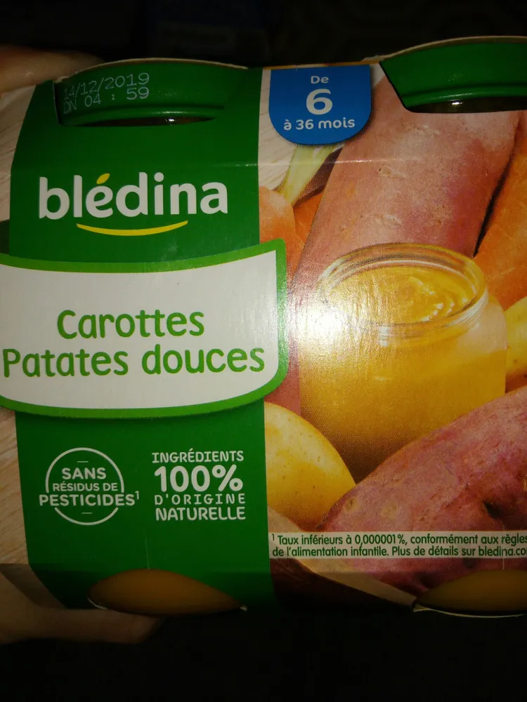 Carottes Patates Douces 2x200g