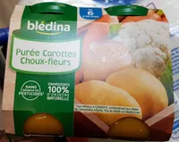 Purée Carottes Choux-Fleurs 2x200g