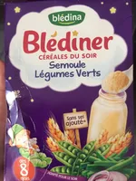 Blédiner céréale du soir - légumes verts
