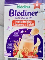 Blédîner Multicéréales Légumes du Soleil