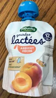 Gourdes lactées abricot pêche