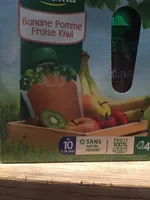 Gourde Banane Pomme Fraise Kiwi 4x90g dès 10 Mois