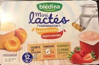 Desserts bébé nature sucré, dès 6 mois Blédina
