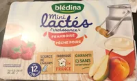 Mini lactés framboise peche