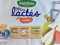 Mini lactées Poire