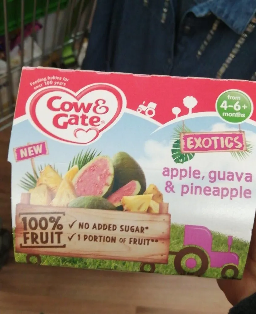 Apple guava & pineapple