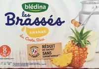 Brassés ananas du Costa Rica 6x95g Dès 8 mois