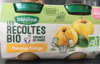 Les recoltes bio pommes coing