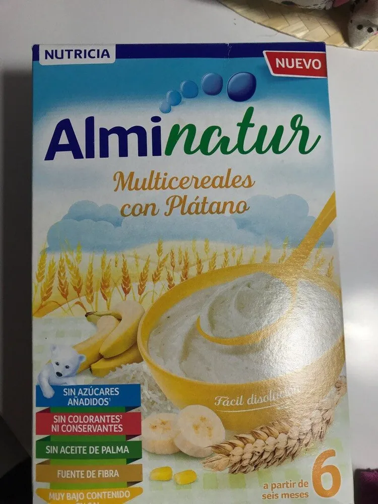 Alminatur Multicereales con plátano