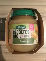 BLEDINA LES RECOLTES BIO Panais 2x130g Dès 4/6 Mois
