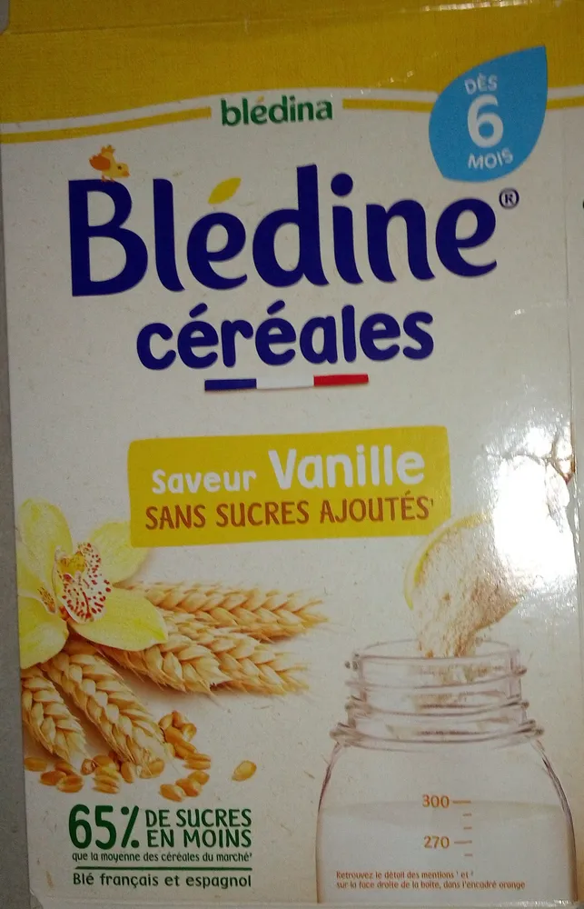 Blédine saveur vanille