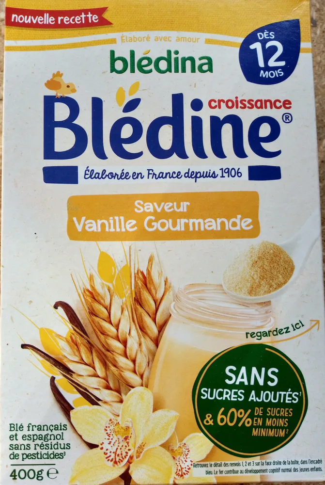 Blédine - saveur vanille gourmande