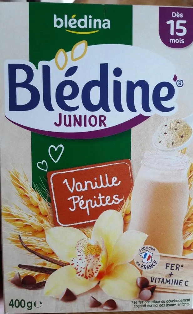 BLEDINA BLEDINE JUNIOR Vanille Pépites 400g Dès 15 Mois