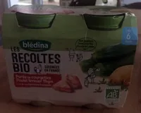Purée de courgettes, poulet fermier, thym