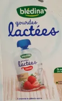 Bledina Gourdes lactées 4x85g Fraise dès 12 mois