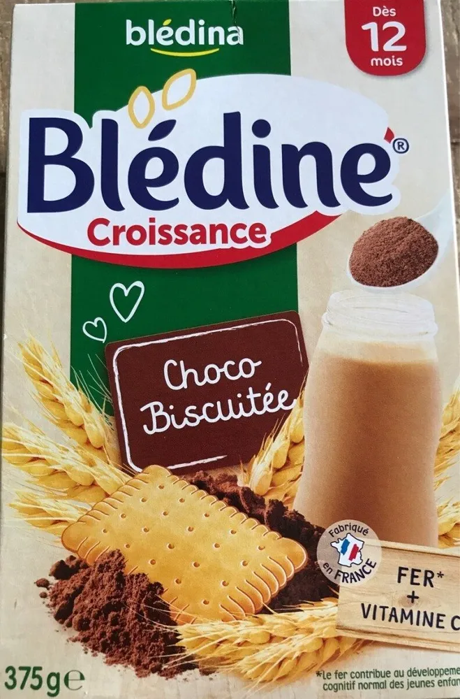 Bledine croissance - choco biscuitée