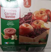 BLEDINA COUPELLES FRUITS Pommes Cerises Vanille 4x100g Dès 8 Mois