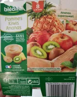 Pommes Kiwis Ananas - Dès 8 Mois