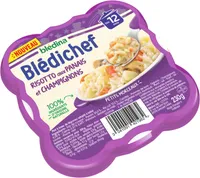 BLEDICHEF 230g Risotto aux Panais et Champignons Dès 12 mois