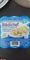 BLEDINA BLEDICHEF Risotto aux Courgettes, Saumon du Pacifique et Mozzarella 250g Dès 15 Mois