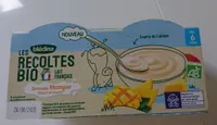 LES RECOLTES BIO BRASSES 4x100g Mangue Dès 6 Mois