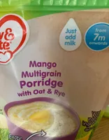 Cow & Gate mango multigrain porridge