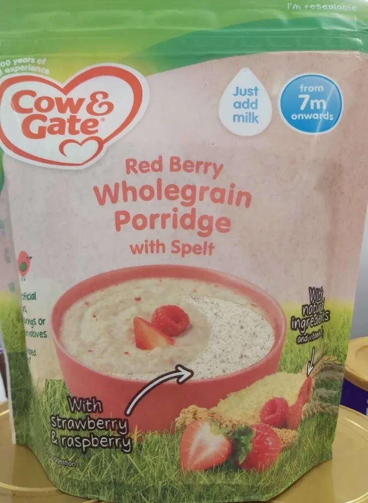 Red Berry Wholegrain porridge